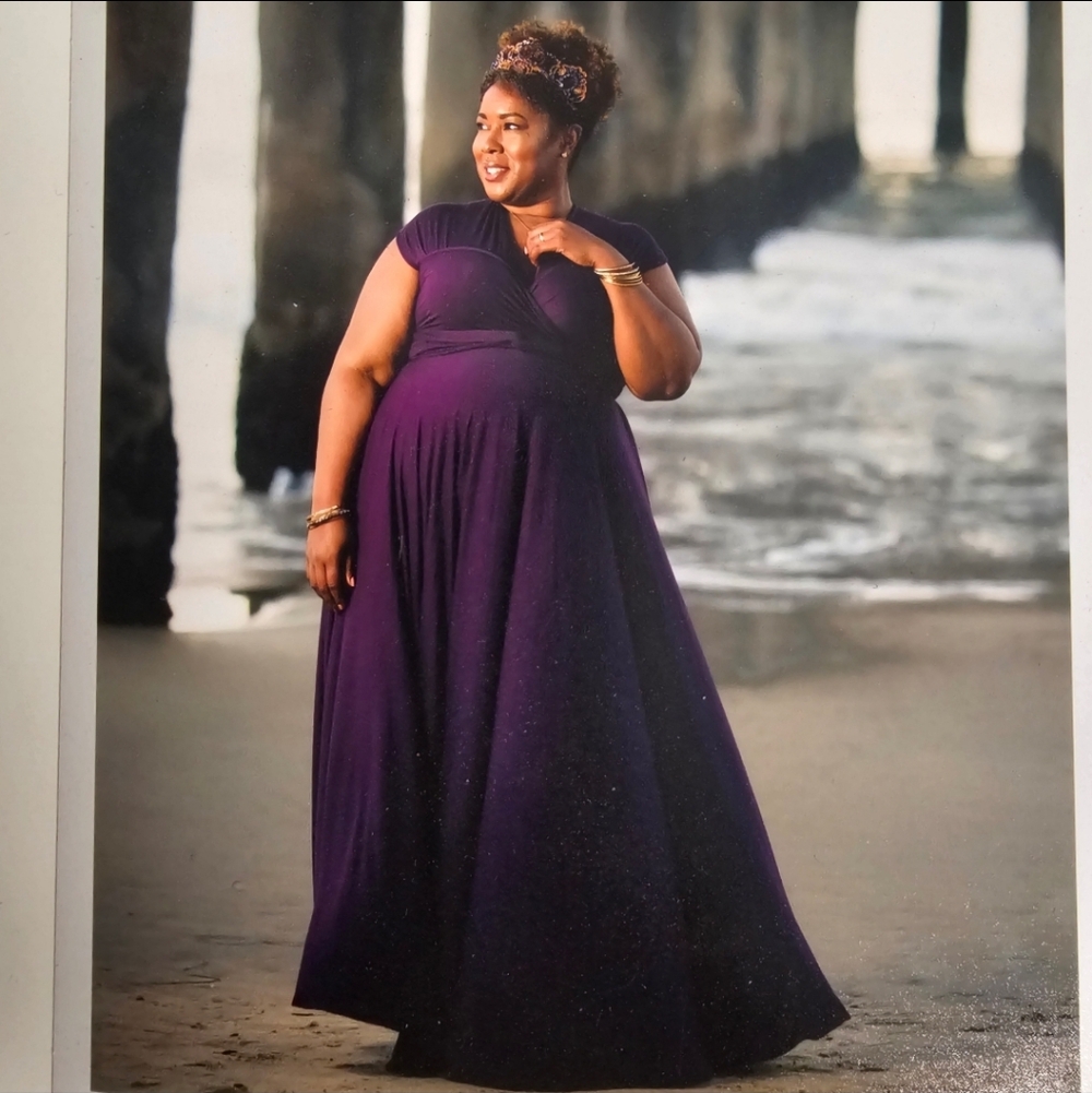 Purple Women's Infinity Dress